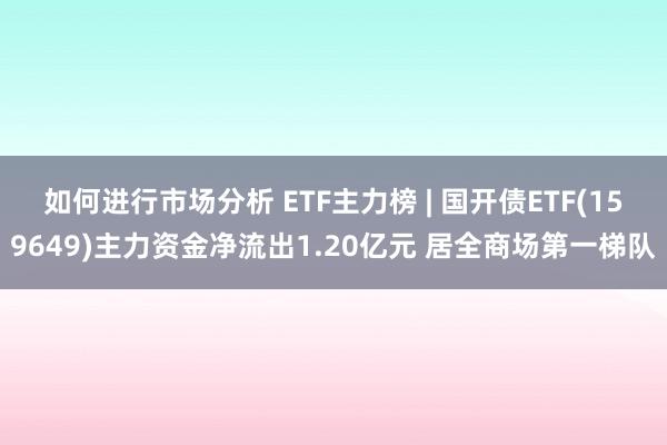 如何进行市场分析 ETF主力榜 | 国开债ETF(159649)主力资金净流出1.20亿元 居全商场第一梯队