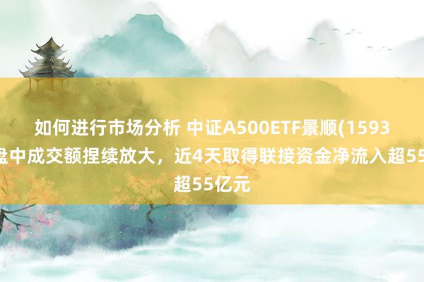 如何进行市场分析 中证A500ETF景顺(159353)盘中成交额捏续放大，近4天取得联接资金净流入超55亿元