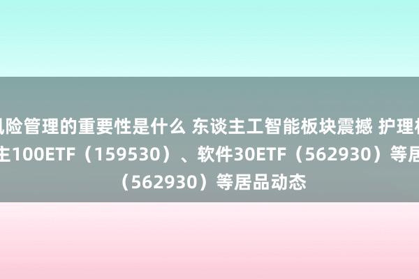 风险管理的重要性是什么 东谈主工智能板块震撼 护理机器东谈主100ETF（159530）、软件30ETF（562930）等居品动态