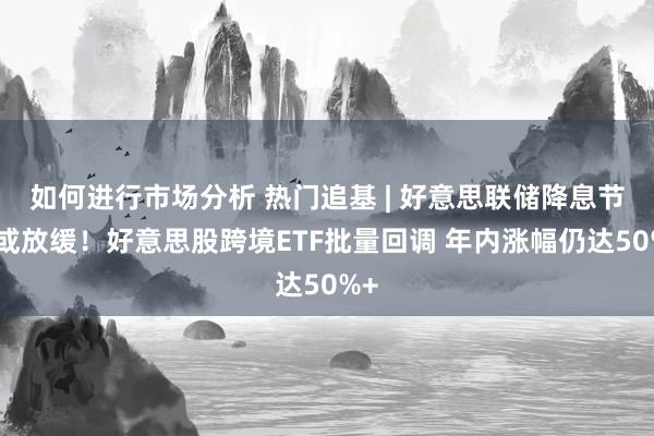 如何进行市场分析 热门追基 | 好意思联储降息节律或放缓！好意思股跨境ETF批量回调 年内涨幅仍达50%+